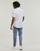 Abbigliamento Uomo Camicie maniche corte Tommy Jeans TJM REG MAO LINEN BLEND SS SHIRT Bianco