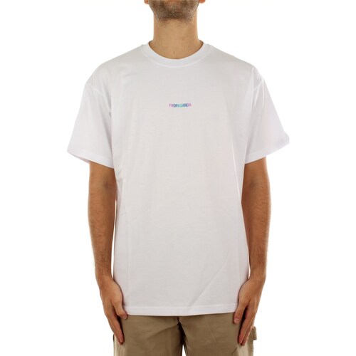 Abbigliamento Uomo T-shirt maniche corte Propaganda 23FWPRTS891 Bianco