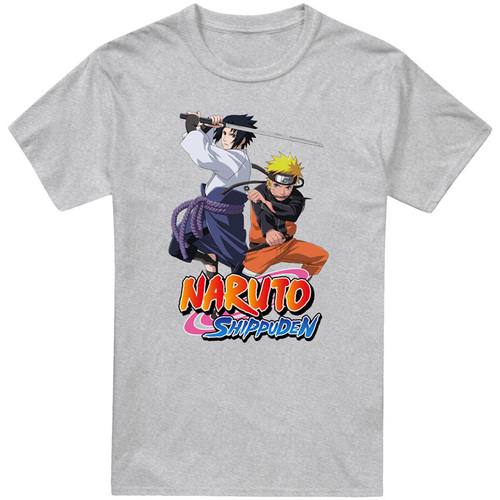 Abbigliamento Uomo T-shirts a maniche lunghe Naruto TV2400 Grigio
