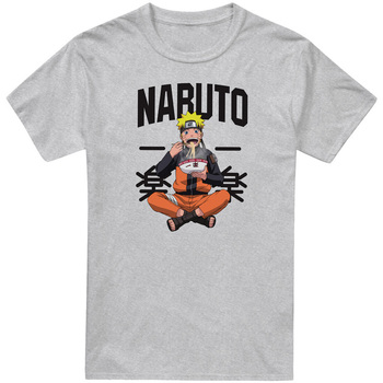 Abbigliamento Uomo T-shirts a maniche lunghe Naruto TV2404 Grigio