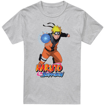 Abbigliamento Uomo T-shirts a maniche lunghe Naruto: Shippuden TV2414 Grigio