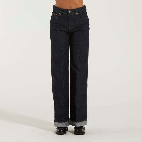 Abbigliamento Donna Pantaloni da tuta Department Five Department5 jeans a palazzo denim blu scuro Blu