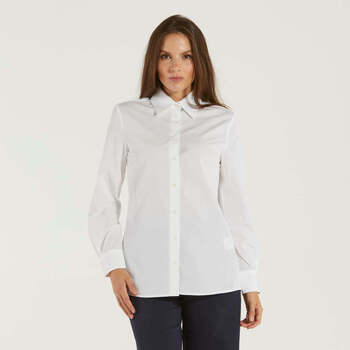 Abbigliamento Donna Camicie Department Five Department5 camicia popeline di cotone bianca Bianco