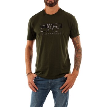 Abbigliamento Uomo T-shirt maniche corte Emporio Armani EA7 6RPT81 Verde