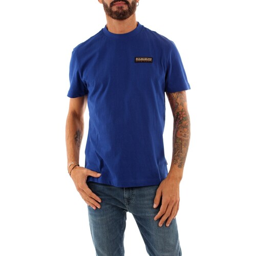 Abbigliamento Uomo T-shirt maniche corte Napapijri NP0A4HFZ Blu