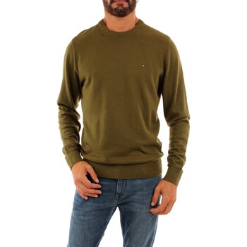 Abbigliamento Uomo T-shirt maniche corte Tommy Hilfiger MW0MW28046 Verde