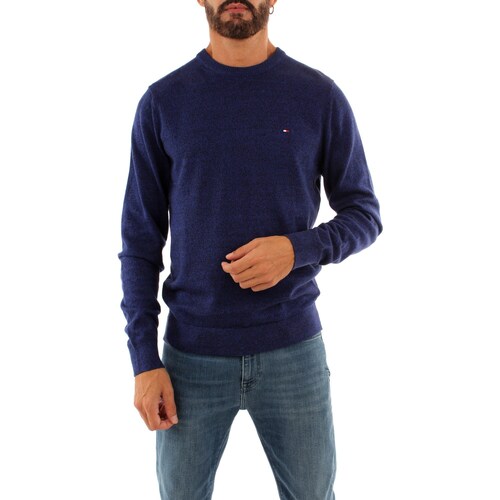 Abbigliamento Uomo T-shirt maniche corte Tommy Hilfiger MW0MW28046 Blu