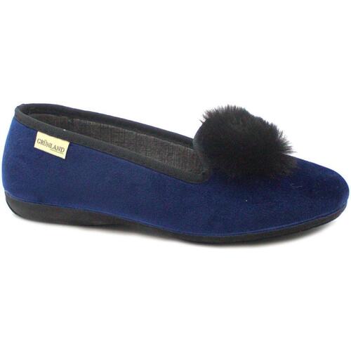 Scarpe Donna Pantofole Grunland GRU-ZAL-PA1155-BL Blu