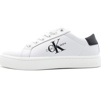 Scarpe Donna Sneakers Ck Jeans Classic Cupsole Lace Bianco