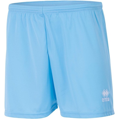 Abbigliamento Bambino Shorts / Bermuda Errea Pantaloni Corti  New Skin Panta Jr Celeste Marine