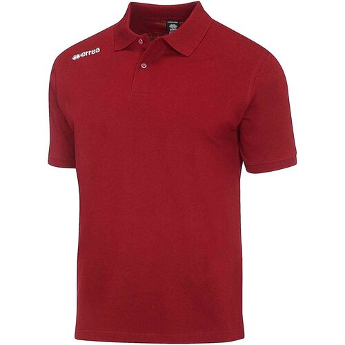 Abbigliamento T-shirt & Polo Errea Polo Team Colour 2012 Mc Ad Rosso