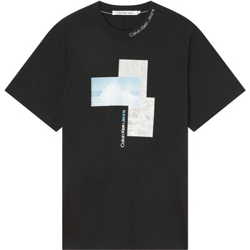 Abbigliamento Uomo T-shirt & Polo Calvin Klein Jeans Splash Photoprint Te Nero