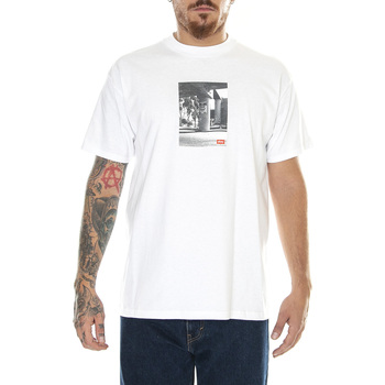 Abbigliamento Uomo T-shirt & Polo Obey M'  Urban Renewal Classic Tee White Bianco