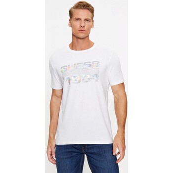 Abbigliamento Uomo T-shirt maniche corte Guess  Multicolore