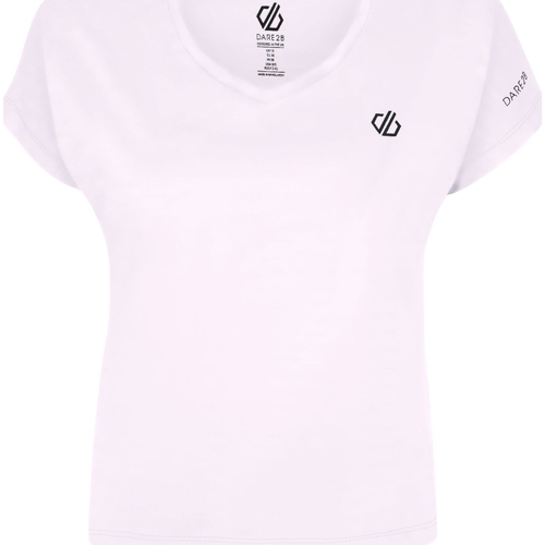 Abbigliamento Donna T-shirts a maniche lunghe Dare 2b Refining Bianco