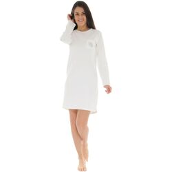 Abbigliamento Donna Pigiami / camicie da notte Christian Cane CIDALIE Bianco