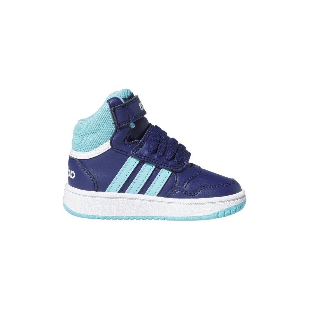 Scarpe Bambino Sneakers adidas Originals Hoops Mid Td Blu