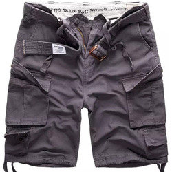 Abbigliamento Uomo Shorts / Bermuda Surplus Pantaloni militari corti Division (taglie forti) Grigio