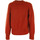 Abbigliamento Donna Maglioni MICHAEL Michael Kors Pullover corto in misto lana a coste Rosso