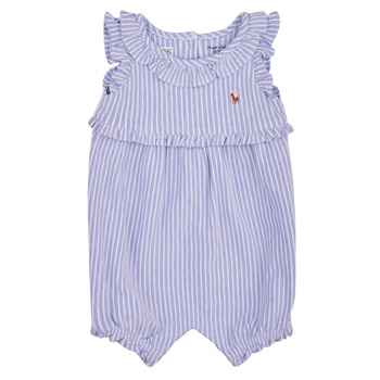 Abbigliamento Bambina Tuta jumpsuit / Salopette Polo Ralph Lauren YDOXMSHBBL-ONE PIECE-SHORTALL Blu
