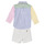 Abbigliamento Bambino Completo Polo Ralph Lauren LS BD FNSHRT-SETS-SHORT SET Multicolore