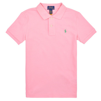 Abbigliamento Bambino Polo maniche corte Polo Ralph Lauren SS KC-TOPS-KNIT Rosa / Giardino / Pink