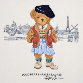 Polo Ralph Lauren BEARCNFLEECE-KNIT SHIRTS-SWEATSHIRT Ivorio