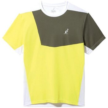 Abbigliamento Uomo T-shirt maniche corte Australian T-shirt Padel Uomo Color Block Bianco