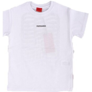 Abbigliamento Bambino T-shirt maniche corte Propaganda 23FWPRBLTS415 Bianco
