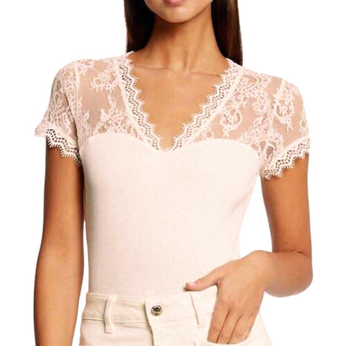 Abbigliamento Donna T-shirt & Polo Morgan 232-DLAMI Bianco