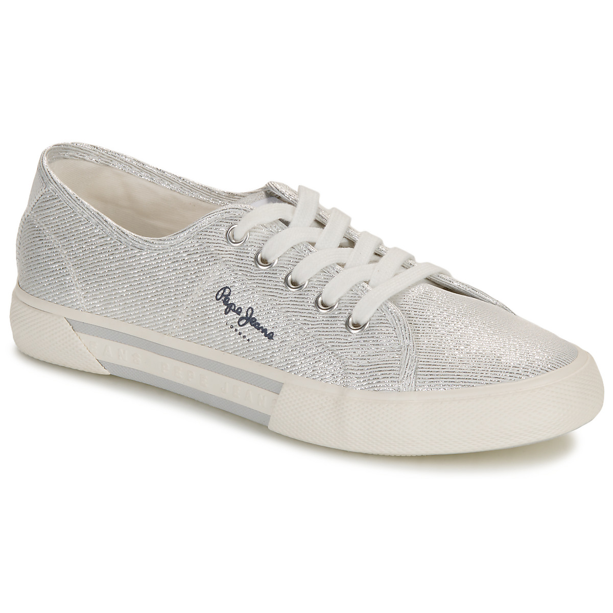 Scarpe Donna Sneakers basse Pepe jeans BRADY PARTY W Argento