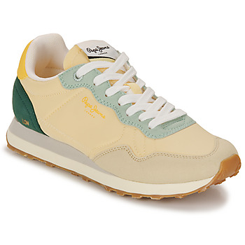 Scarpe Donna Sneakers basse Pepe jeans NATCH BASIC W Giallo / Verde