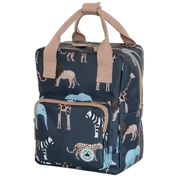 Borse Unisex bambino Zaini Studio Ditte Safari Backpack Blu