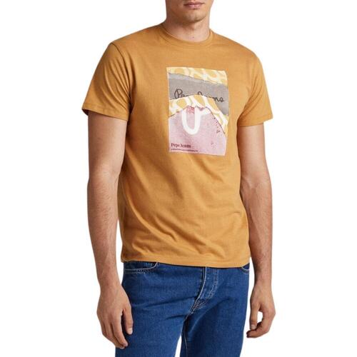 Abbigliamento Uomo T-shirt maniche corte Pepe jeans  Beige