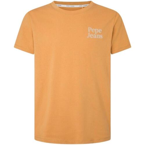 Abbigliamento Uomo T-shirt maniche corte Pepe jeans  Giallo