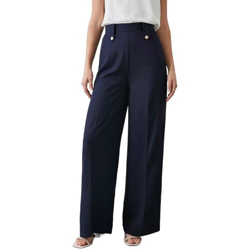Abbigliamento Donna Pantaloni Principles DH6226 Blu