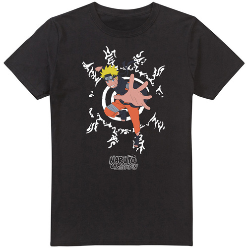 Abbigliamento Uomo T-shirts a maniche lunghe Naruto: Shippuden TV2410 Nero