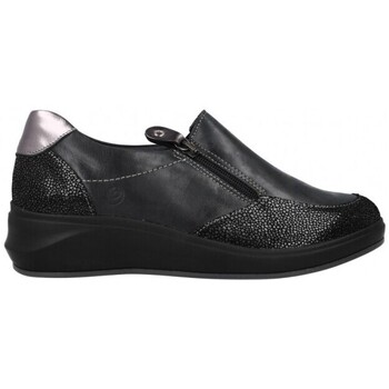 Scarpe Donna Derby & Richelieu Suave Zapatos Casual con Elásticos para Mujer de  3415 Nero