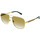Orologi & Gioielli Uomo Occhiali da sole Gucci GG1223S Occhiali da sole, Oro/Marrone, 60 mm Oro