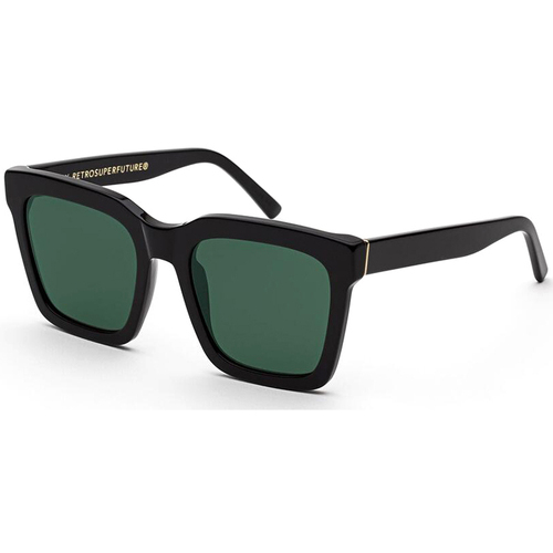 Orologi & Gioielli Occhiali da sole Retrosuperfuture BZG Aalto Occhiali da sole, Nero/Verde, 54 mm Nero