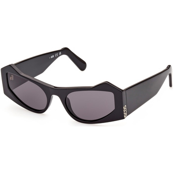Orologi & Gioielli Occhiali da sole Gcds GD0022 Occhiali da sole, Nero lucido/Fumo, 53 mm Altri