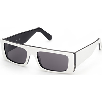 Orologi & Gioielli Occhiali da sole Gcds GD0009 Occhiali da sole, Bianco/Fumo, 57 mm Bianco