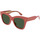 Orologi & Gioielli Donna Occhiali da sole Gucci GG1082S Occhiali da sole, Rosa/Verde, 52 mm Rosa
