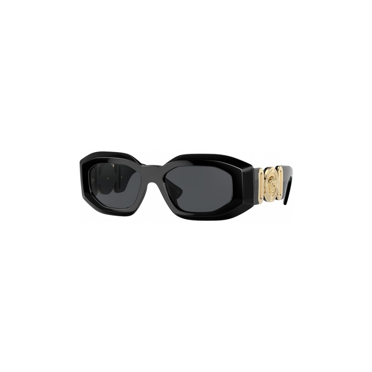 Orologi & Gioielli Occhiali da sole Versace VE4425U Occhiali da sole, Nero/Grigio, 54 mm Nero