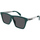Orologi & Gioielli Uomo Occhiali da sole McQ Alexander McQueen AM0352S Occhiali da sole, Verde/Grigio, 57 Verde