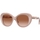 Orologi & Gioielli Donna Occhiali da sole Valentino VA4113 Occhiali da sole, Rosa/Marrone, 52 mm Rosa