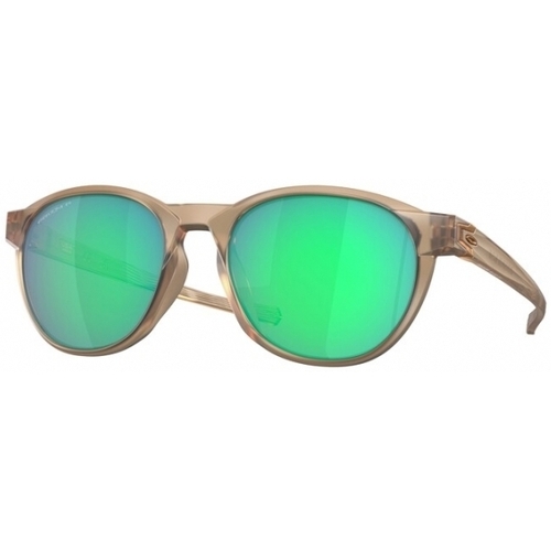 Orologi & Gioielli Uomo Occhiali da sole Oakley OO9126 REEDMACE Occhiali da sole, Marrone/Verde, 54 mm Marrone