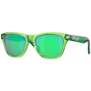 Orologi & Gioielli Unisex bambino Occhiali da sole Oakley OJ9009 FROGSKINS XXS Occhiali da sole, Verde/Verde, 48 mm Verde