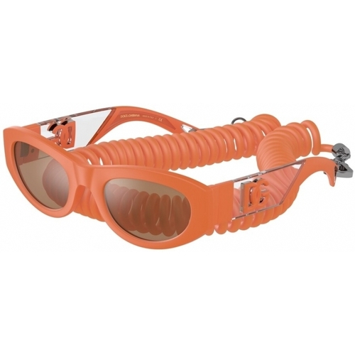 Orologi & Gioielli Uomo Occhiali da sole D&G DG6174 Occhiali da sole, Arancione/Arancione Altri
