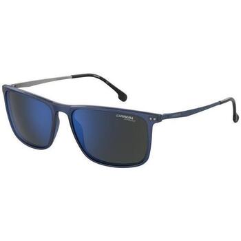 Orologi & Gioielli Uomo Occhiali da sole Carrera 8049/S Occhiali da sole, Blu/Blu, 58 mm Blu